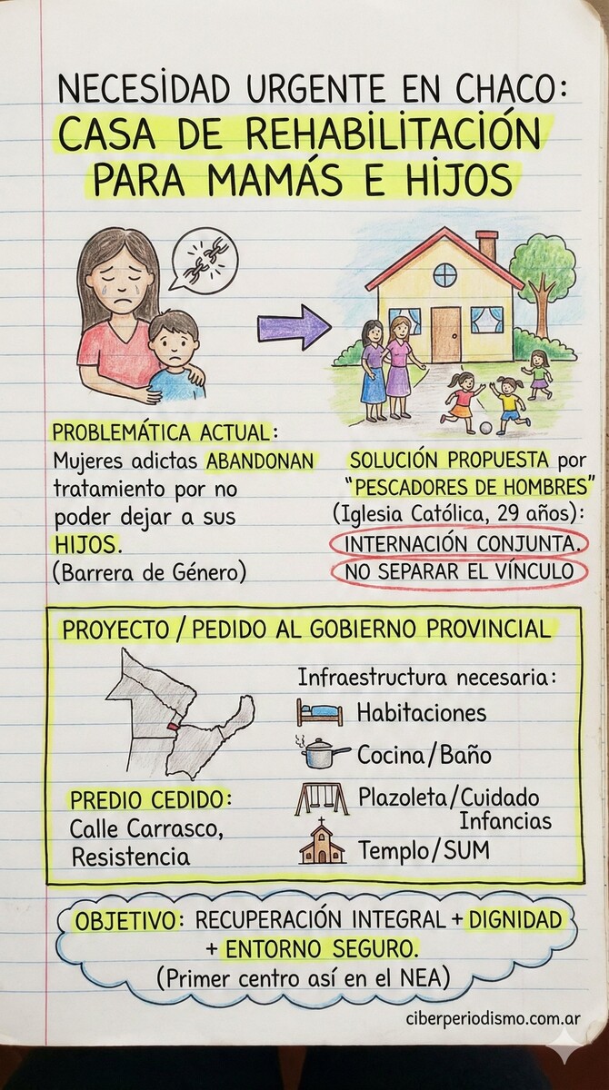 Proyecto Casa de Rehabilitación para mamás con hijos